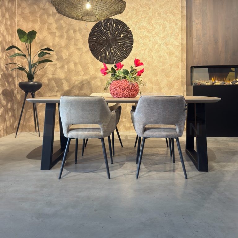 Eiken Deens ovale tafel Kees - Afbeelding 7