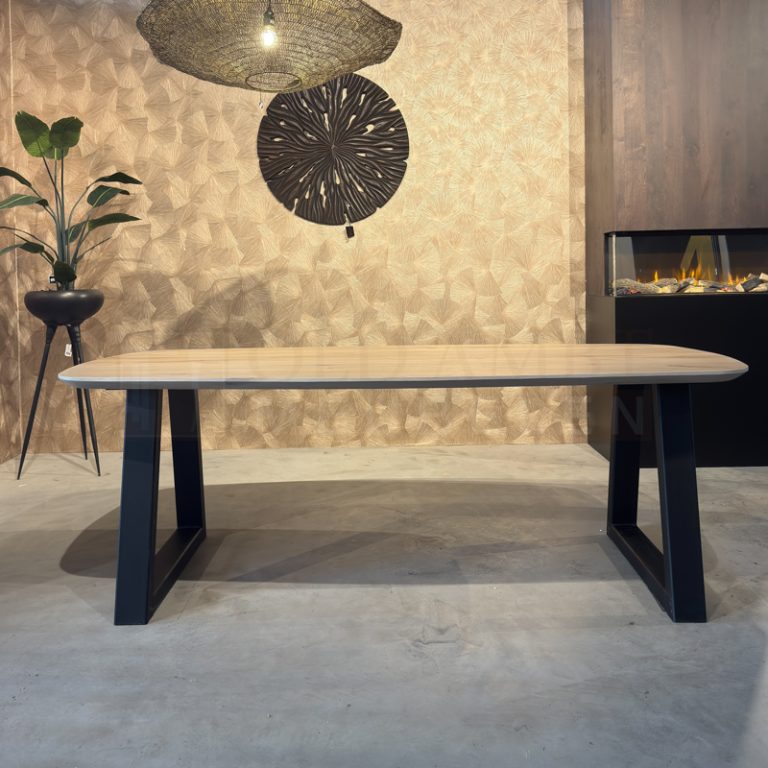 Eiken Deens ovale tafel Kees - Afbeelding 9