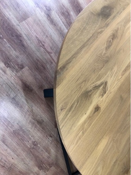 Eiken tafel Kruis - Afbeelding 5