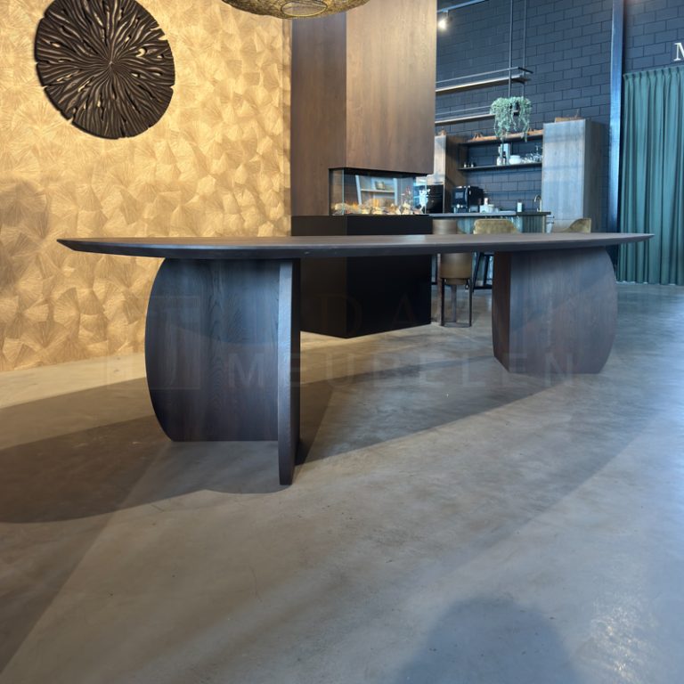 Eiken Deens ovale Tafel Leonie - Afbeelding 2
