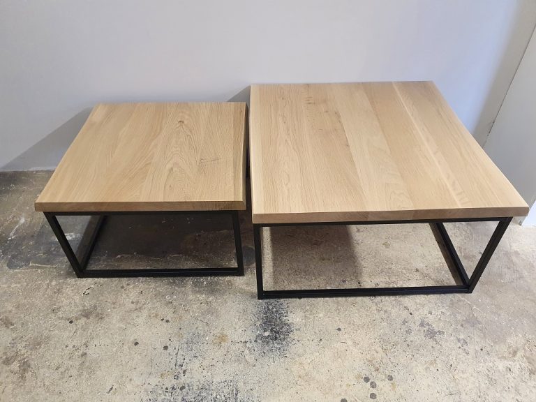 Eiken Salontafel set Loïs - Afbeelding 3