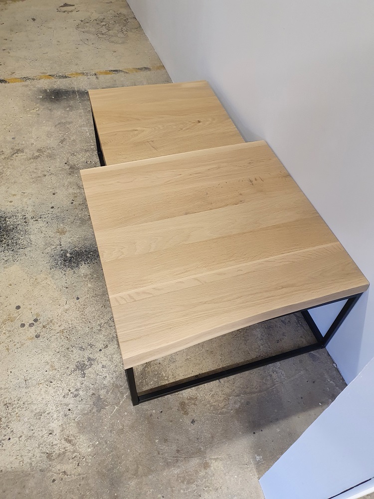 Eiken Salontafel set Loïs - Afbeelding 4