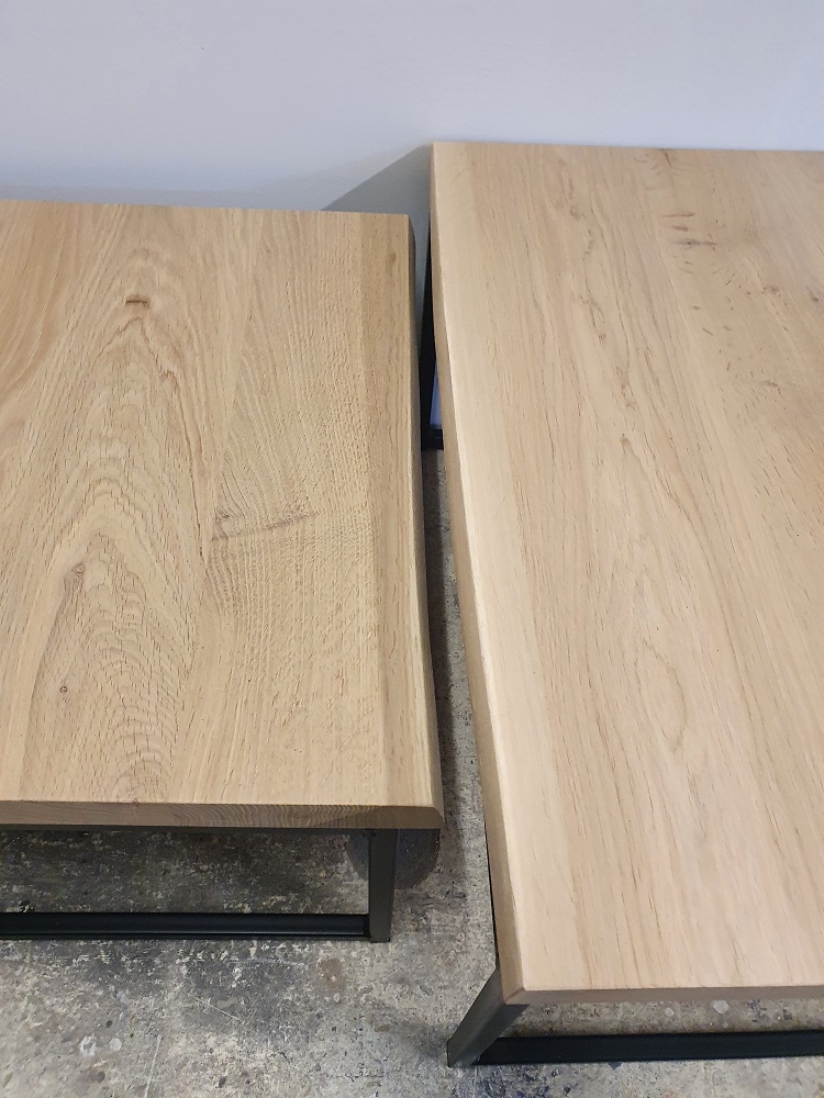 Eiken Salontafel set Loïs - Afbeelding 7