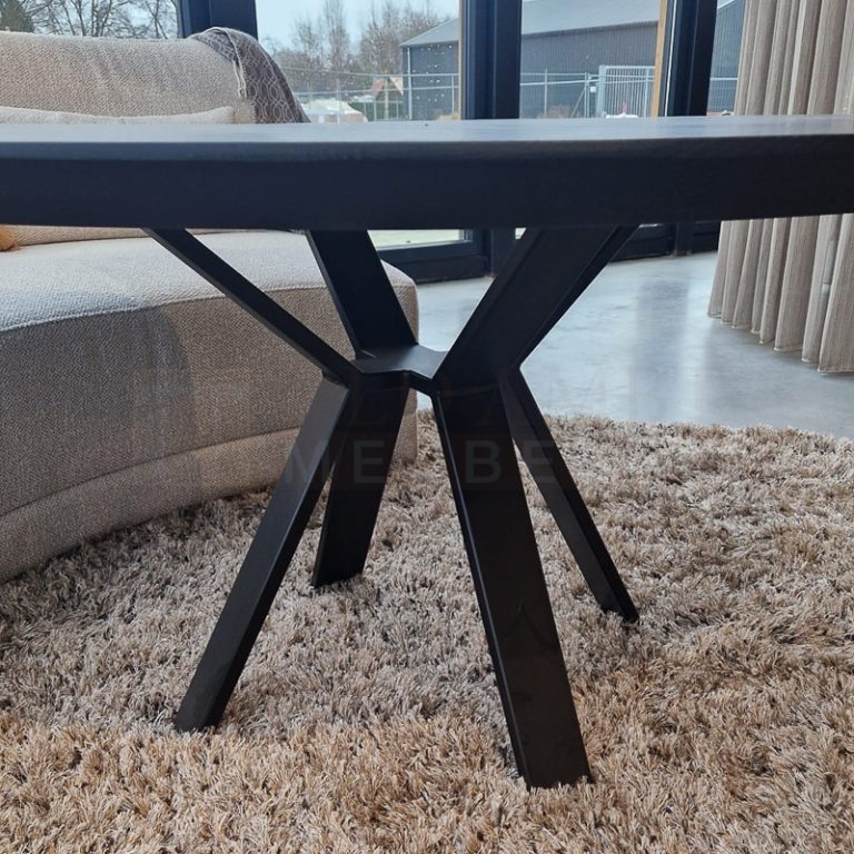 Eiken ronde Lowdining tafel - Afbeelding 3
