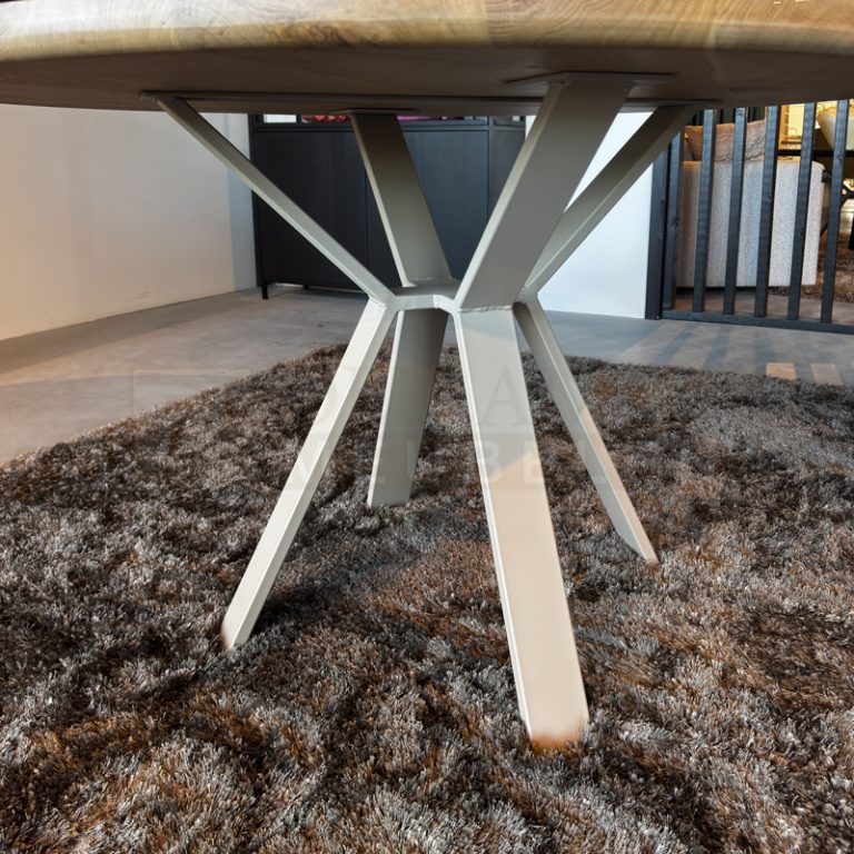 Eiken ronde tafel Lowen - Afbeelding 7
