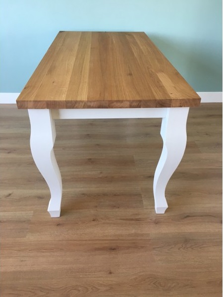 Eiken tafel Madelief - Afbeelding 4