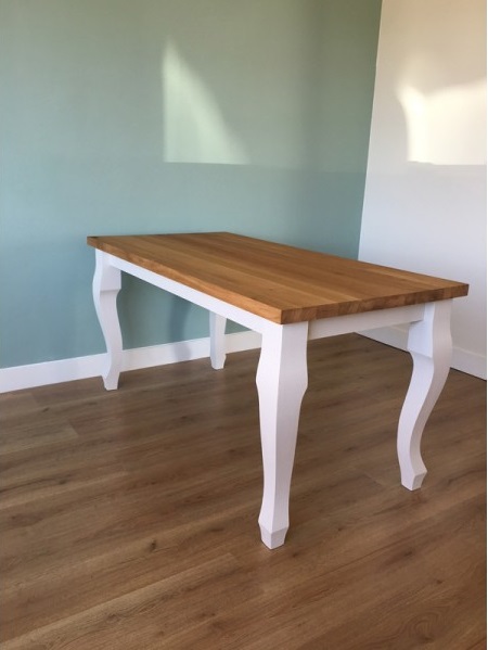 Eiken tafel Madelief - Afbeelding 5