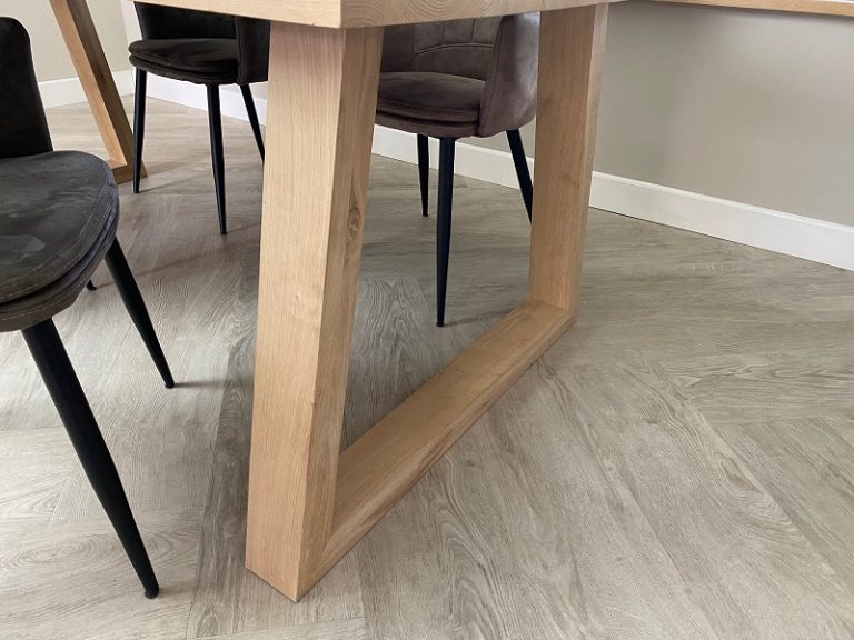 Eiken tafel Marco - Afbeelding 3