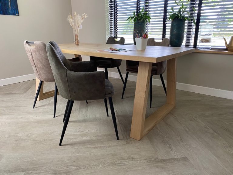 Eiken tafel Marco - Afbeelding 4