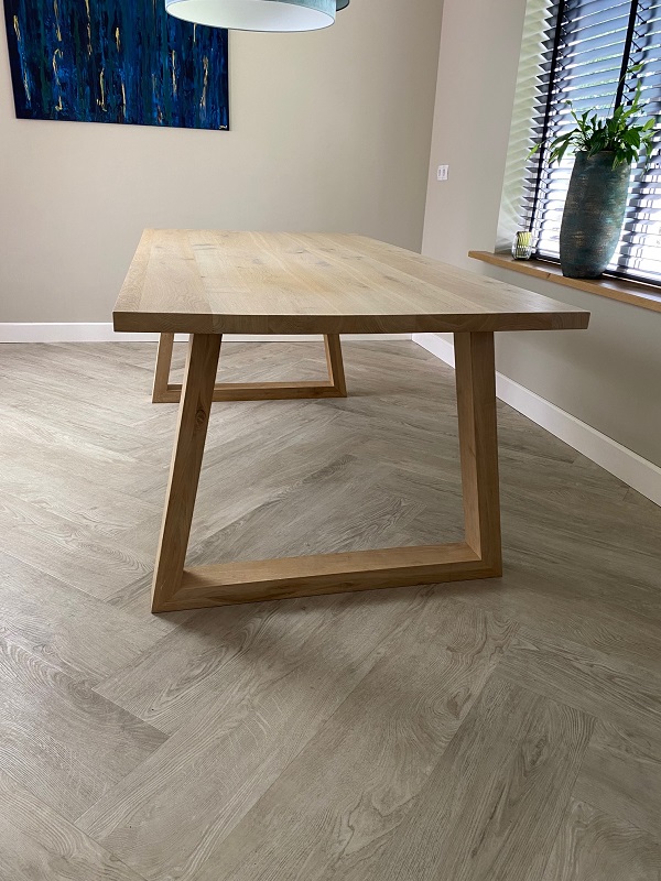 Eiken tafel Marco - Afbeelding 5