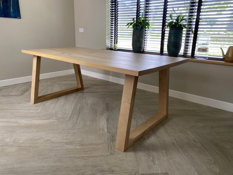 Eiken tafel Marco - Afbeelding 6