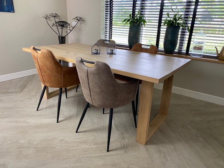Eiken tafel Martha - Afbeelding 3
