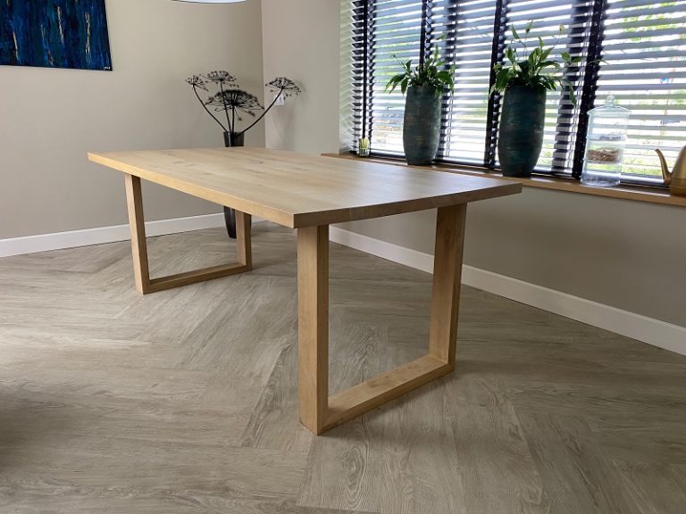 Eiken tafel Martha - Afbeelding 6