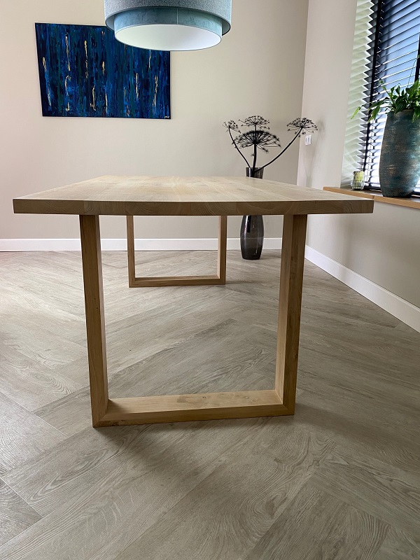Eiken tafel Martha - Afbeelding 7
