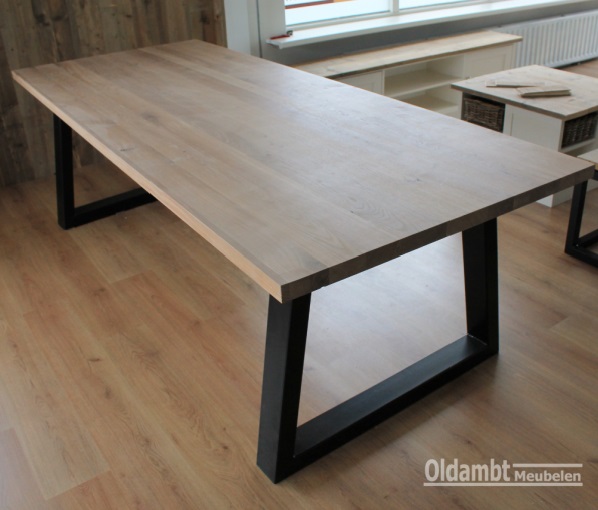 Eiken tafel Martijn - Afbeelding 4