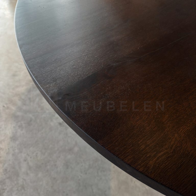 Eiken ronde tafel Plen - Afbeelding 8