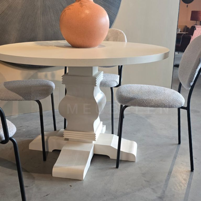 Eiken ronde tafel Rana - Afbeelding 13