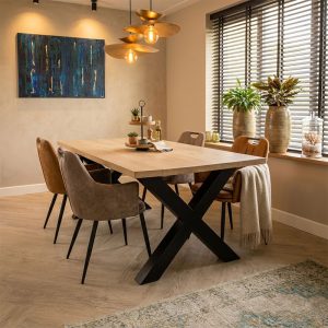 Eiken tafel Rene