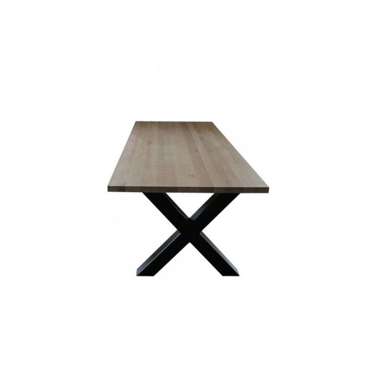 Eiken tafel Rene - Afbeelding 2