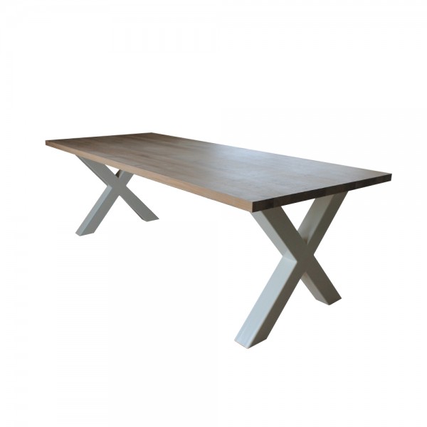 Eiken tafel Rene - Afbeelding 12