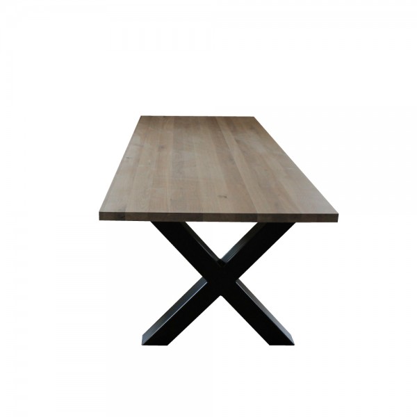 Eiken tafel Rene - Afbeelding 8