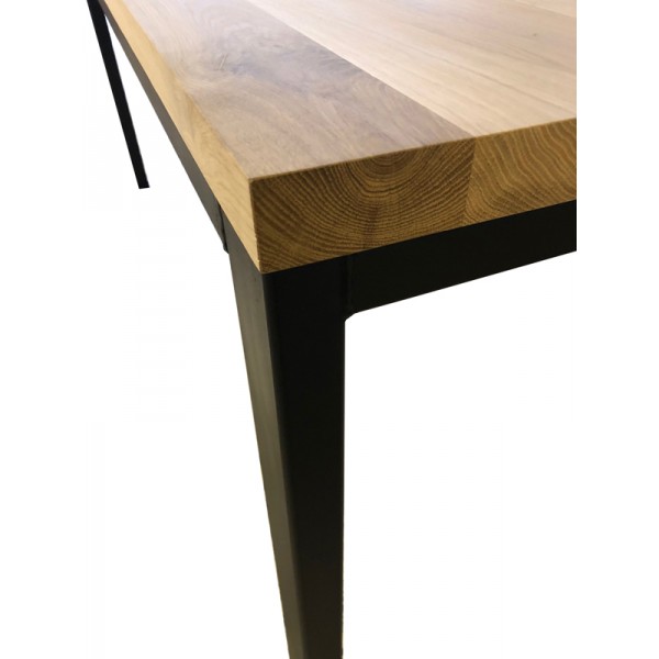 Eiken tafel Rolium - Afbeelding 4