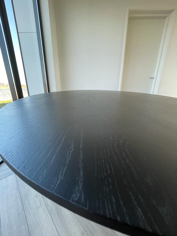 Eiken ovale tafel Sharon - Afbeelding 8