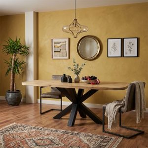 Eiken tafel Simon