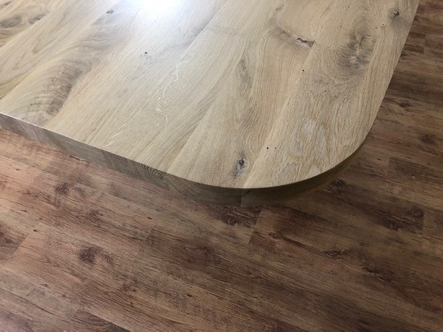 Eiken tafel Simon - Afbeelding 4