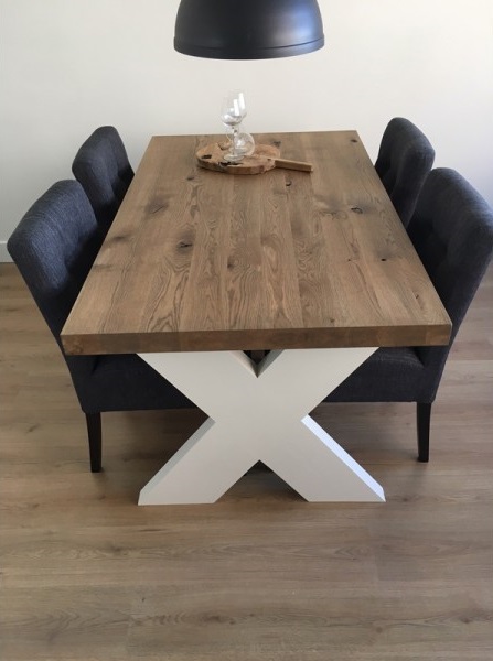Eiken tafel Simone - Afbeelding 8