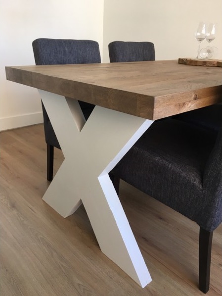 Eiken tafel Simone - Afbeelding 9
