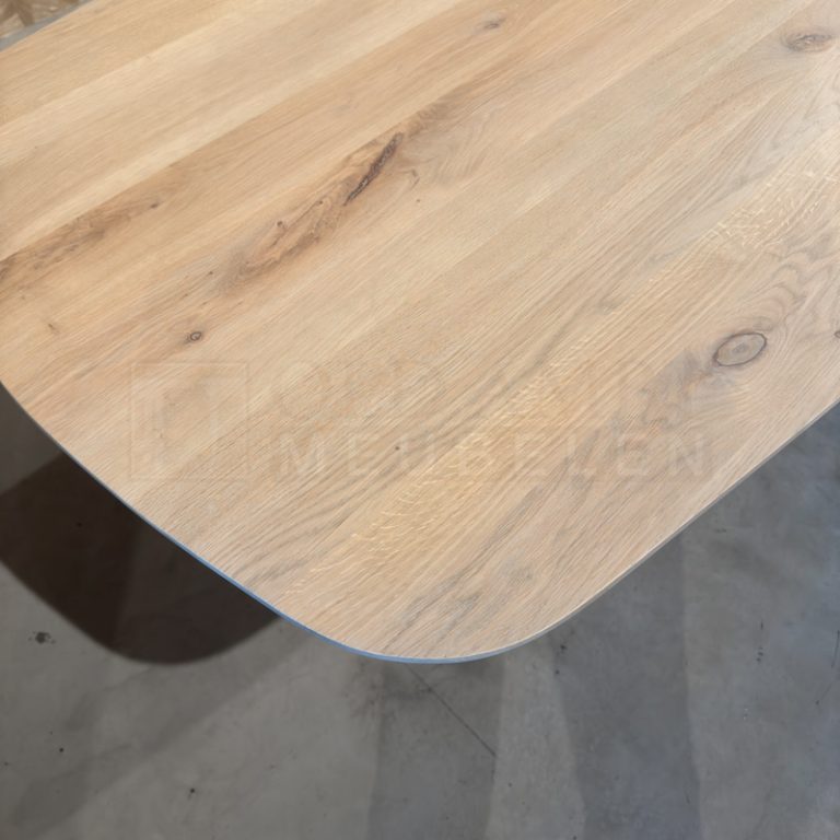 Eiken Deens ovale tafel Steffina - Afbeelding 4