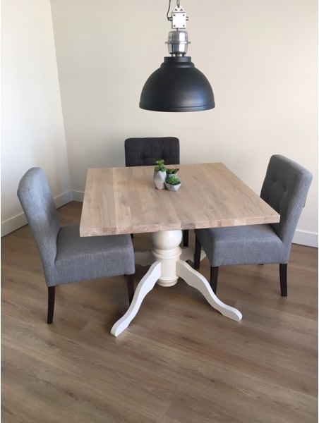 Eiken tafel Stella - Afbeelding 2