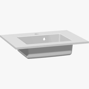 Dansani Minore wastafel solid surface zonder kraangat