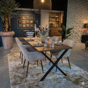 Eiken tafel Gijs