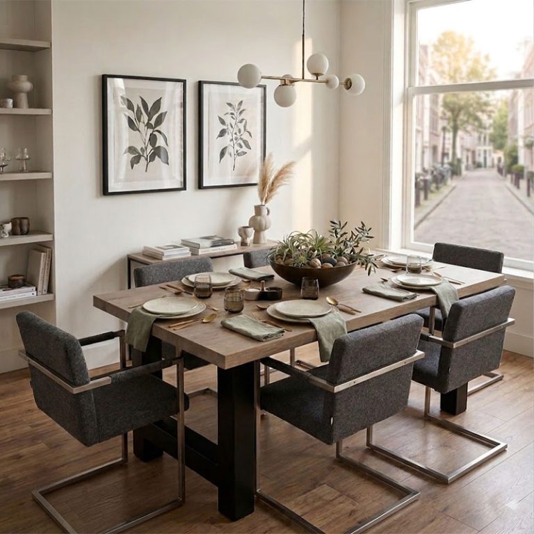 Eiken tafel Maurice
