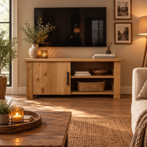 Eiken TV Meubel Maud