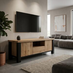 Eiken Tv Meubel Chareen