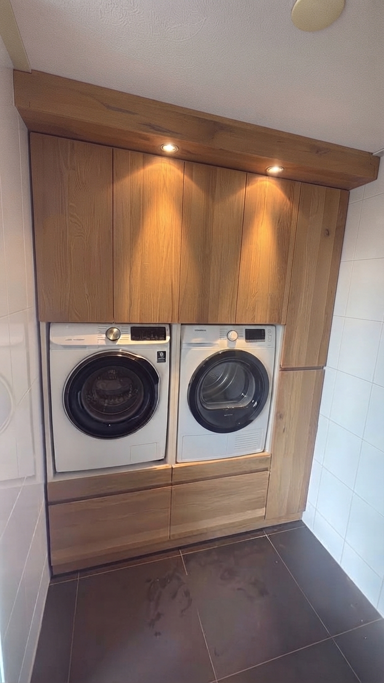 Wasmachine-kast